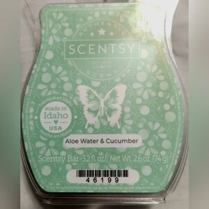 ALIE WATER & CUCUMBER Wax Bar, Scentsy, New